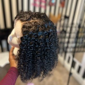 Kinky curly wig (Human hair)